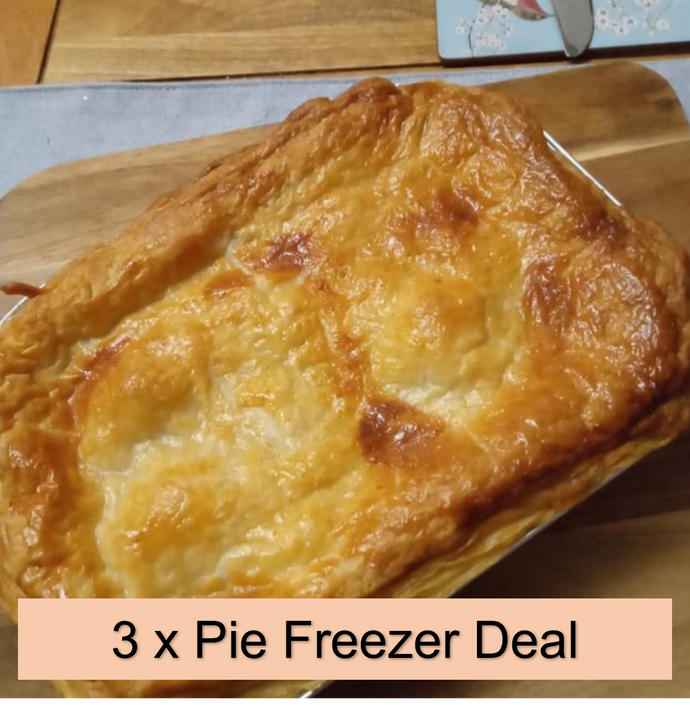 3 x Pie Freezer Deal