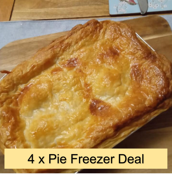 4 x Pie Freezer Deal